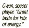 Owen's
                            Quote